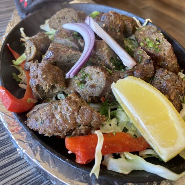 Lamb Shish Kabob Tandoori.