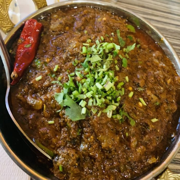 Goat Pepper Masala.
