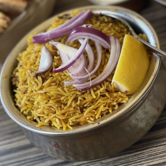 Egg Biryani.